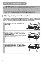 Preview for 8 page of Hitachi CP-322i User Manual