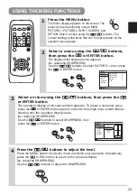 Preview for 25 page of Hitachi CP-322i User Manual