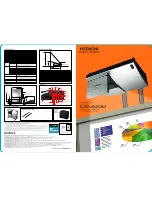 Preview for 1 page of Hitachi CP-A100 Series Specification Sheet