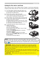 Preview for 72 page of Hitachi CP-A200 User Manual