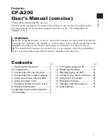 Preview for 82 page of Hitachi CP-A200 User Manual