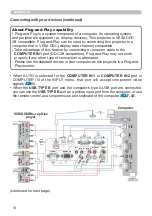 Preview for 10 page of Hitachi CP-A220N User Manual