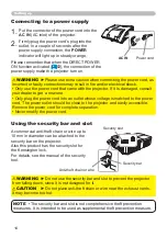 Preview for 14 page of Hitachi CP-A220N User Manual