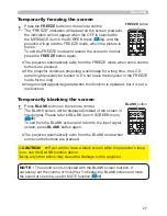 Preview for 36 page of Hitachi CP-A221N User Manual