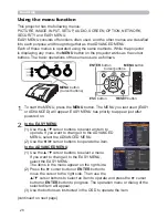 Preview for 37 page of Hitachi CP-A221N User Manual