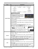 Preview for 42 page of Hitachi CP-A221N User Manual