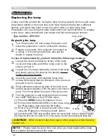 Preview for 101 page of Hitachi CP-A221N User Manual