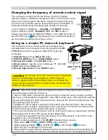 Preview for 27 page of Hitachi CP-A222WN User Manual