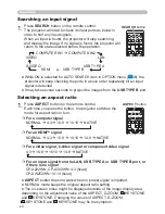 Preview for 33 page of Hitachi CP-A222WN User Manual