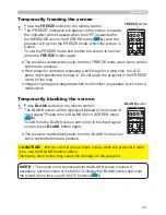 Preview for 38 page of Hitachi CP-A222WN User Manual