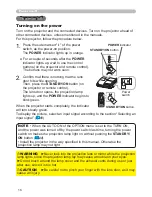 Предварительный просмотр 16 страницы Hitachi CP-A52 Series User Manual – Operating Manual