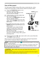 Предварительный просмотр 17 страницы Hitachi CP-A52 Series User Manual – Operating Manual