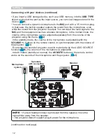 Preview for 12 page of Hitachi CP-AW2503 User Manual