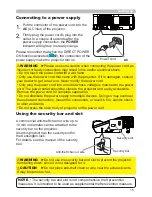 Preview for 15 page of Hitachi CP-AW2503 User Manual