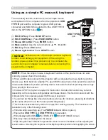 Preview for 19 page of Hitachi CP-AW2503 User Manual