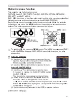 Preview for 31 page of Hitachi CP-AW2503 User Manual