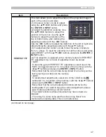 Preview for 47 page of Hitachi CP-AW2503 User Manual