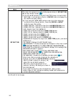 Preview for 62 page of Hitachi CP-AW2503 User Manual