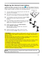 Preview for 103 page of Hitachi CP-AW2503 User Manual