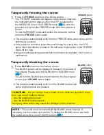 Preview for 36 page of Hitachi CP-AW250N Operating Manual