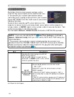 Preview for 73 page of Hitachi CP-AW250N Operating Manual