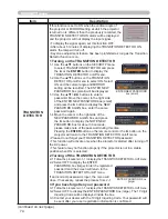 Preview for 83 page of Hitachi CP-AW250N Operating Manual