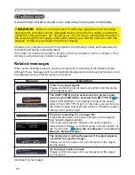 Preview for 105 page of Hitachi CP-AW250N Operating Manual