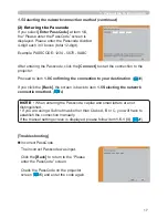 Preview for 130 page of Hitachi CP-AW250N Operating Manual