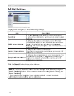 Preview for 165 page of Hitachi CP-AW250N Operating Manual