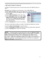 Preview for 184 page of Hitachi CP-AW250N Operating Manual