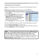 Preview for 186 page of Hitachi CP-AW250N Operating Manual