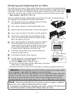 Preview for 254 page of Hitachi CP-AW250N Operating Manual