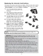 Preview for 255 page of Hitachi CP-AW250N Operating Manual