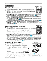 Preview for 20 page of Hitachi CP-AW250N User Manual