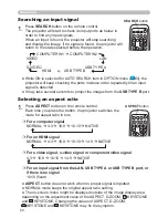 Preview for 22 page of Hitachi CP-AW250N User Manual