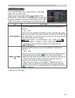 Preview for 53 page of Hitachi CP-AW250N User Manual