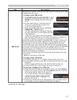 Preview for 73 page of Hitachi CP-AW250N User Manual