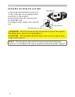 Preview for 16 page of Hitachi CP-AW3019WN Operating Manual