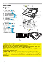 Предварительный просмотр 4 страницы Hitachi CP-AW3506 User Manual