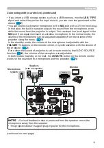 Предварительный просмотр 13 страницы Hitachi CP-AW3506 User Manual