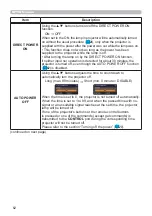 Предварительный просмотр 62 страницы Hitachi CP-AW3506 User Manual