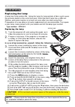 Предварительный просмотр 100 страницы Hitachi CP-AW3506 User Manual