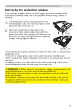 Предварительный просмотр 105 страницы Hitachi CP-AW3506 User Manual