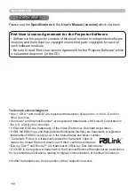 Предварительный просмотр 118 страницы Hitachi CP-AW3506 User Manual