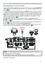 Preview for 13 page of Hitachi CP-BW301WN User Manual