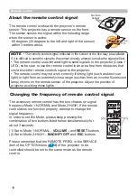 Preview for 18 page of Hitachi CP-BW301WN User Manual