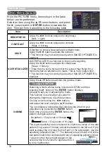 Preview for 34 page of Hitachi CP-BW301WN User Manual