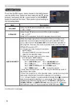 Preview for 50 page of Hitachi CP-BW301WN User Manual