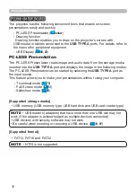 Preview for 78 page of Hitachi CP-BW301WN User Manual