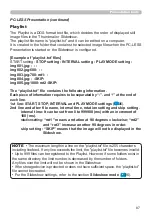 Preview for 87 page of Hitachi CP-BW301WN User Manual